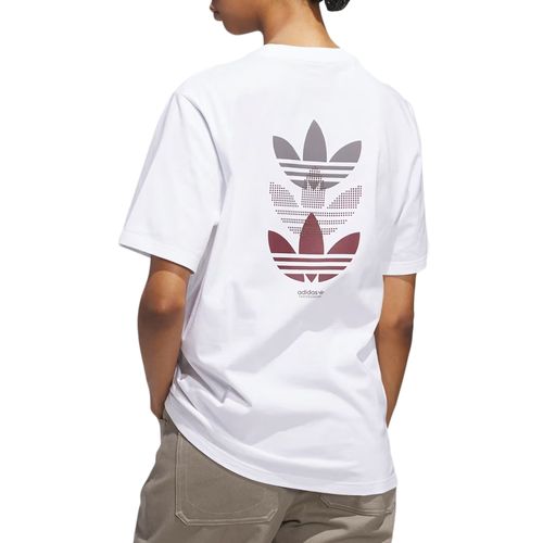 Camiseta Masculina Adidas Skateboarding Triple Trefoil Branco-JY3956- -1-